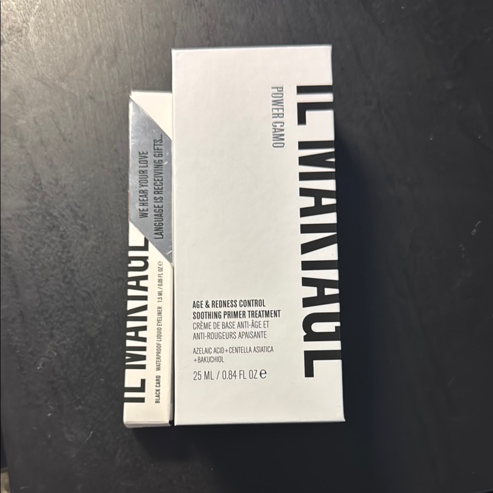 IL MAKIAGE Power Camo Primer and waterproof liquid eyeliner